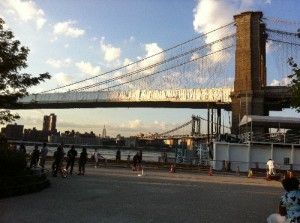 Brooklyn and Manhattan Bridges